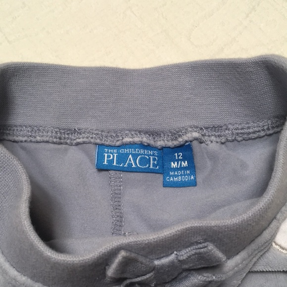 12m (4/$20) Gray Velour Skorts by The Children’s Place - Picture 9 of 11